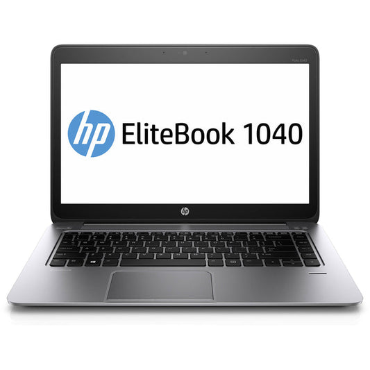 HP EliteBook Folio 1040 G2 Laptop - 5th Gen Intel Core i5-5200U 8GB RAM 128GB SSD WebCam 14.0" Win 10 Pro - Coretek Computers