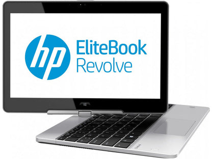 HP EliteBook Revolve 810 G3 11.6" Touchscreen Convertible Ultrabook - Intel Core i5-5300U 8GB RAM 256GB SSD WebCam Win 10 Pro - Coretek Computers