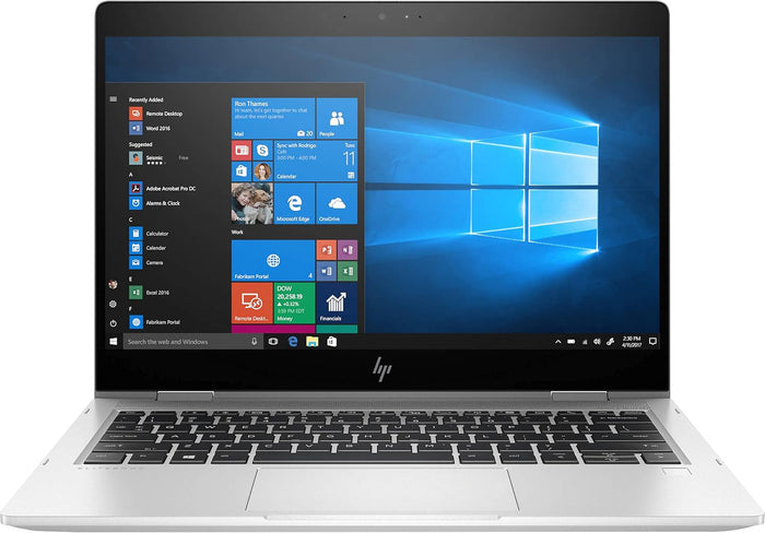 HP EliteBook x360 830 G6 2-in-1 Touchscreen 13.3" Laptop Intel Core I7-8565U 16GB RAM 256GB SSD Windows 11 Pro