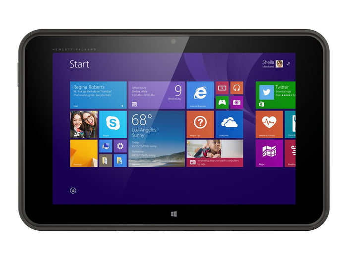 HP Pro 10 G1 Windows Tablet w/ Stylus - 10" - Atom Z3735F - 32GB SSD - 2GB RAM - WebCam - Windows 10 Pro - Coretek Computers