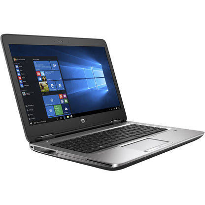HP ProBook 640 G2 14" Business Laptop - 6th Gen Intel Core i5-6200U 2.3GHz 8GB RAM 128GB SSD Webcam Win 10 Pro - Coretek Computers
