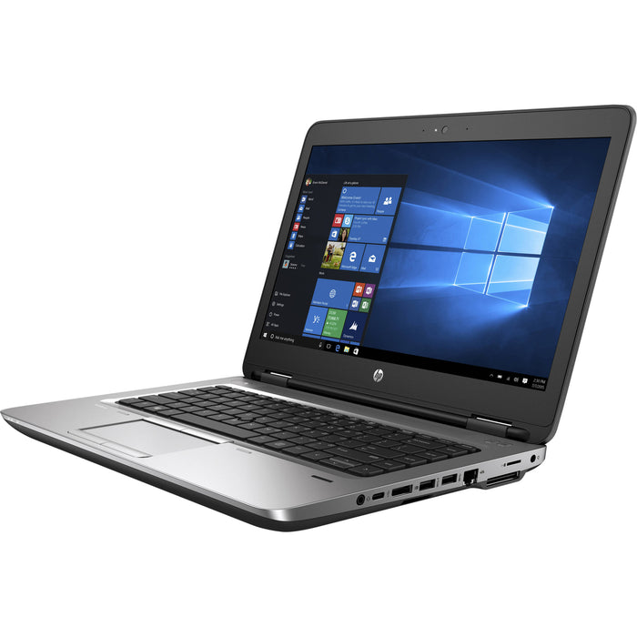 HP ProBook 640 G2 14" Business Laptop - 6th Gen Intel Core i5-6200U 2.3GHz 8GB RAM 128GB SSD Webcam Win 10 Pro - Coretek Computers