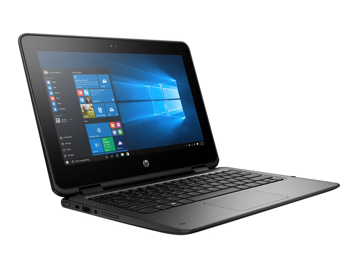HP x360 G1 Touchscreen 2-in-1 Flip Design Laptop - Intel N3350 4GB RAM 64GB SSD WebCam 11.6" 1366X768 Windows 10 Pro - Coretek Computers