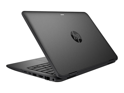 HP x360 G1 Touchscreen 2-in-1 Flip Design Laptop - Intel N3350 4GB RAM 64GB SSD WebCam 11.6" 1366X768 Windows 10 Pro - Coretek Computers