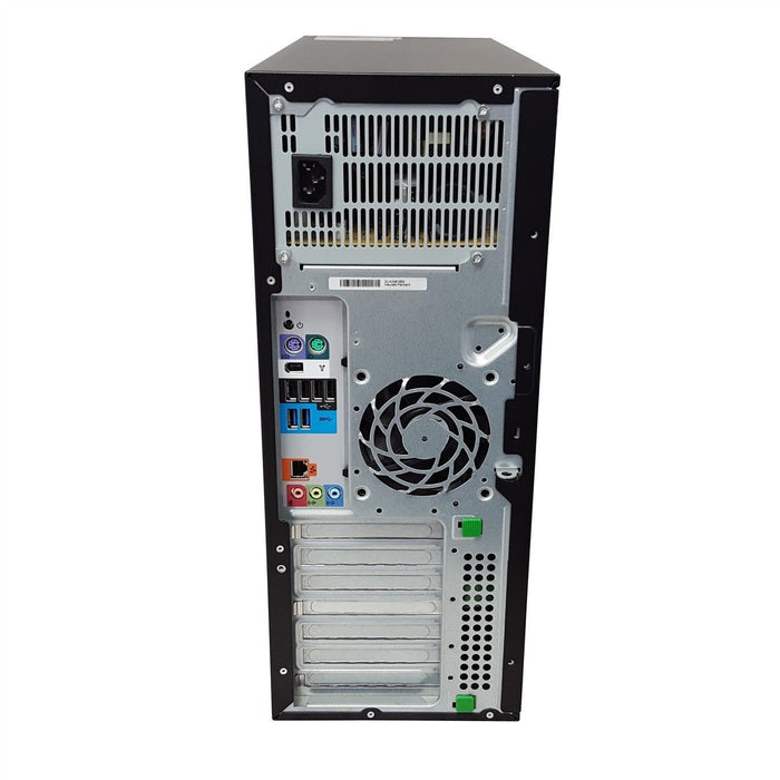 HP Z420 Workstation - Xeon E5-1607 3.00GHz Quad, 16GB RAM, Firepro W2100 2GB, Windows 10 Pro, Keyboard & Mouse - Coretek Computers