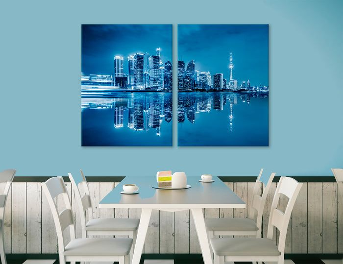 Huangpu River Canvas Print #9229
