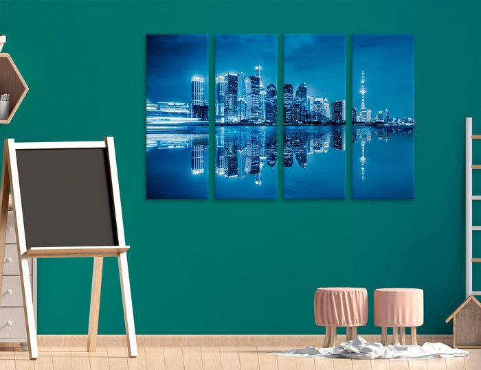 Huangpu River Canvas Print #9229