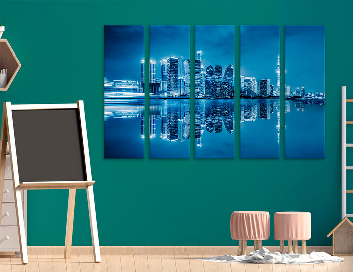 Huangpu River Canvas Print #9229
