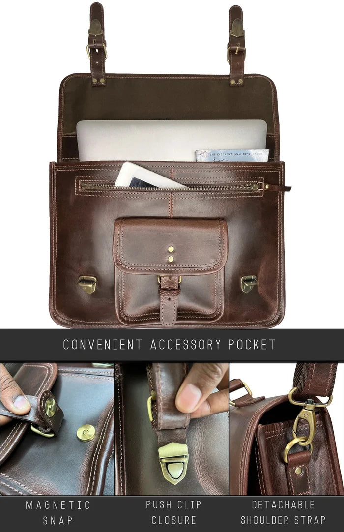 Leather Shoulder Bag