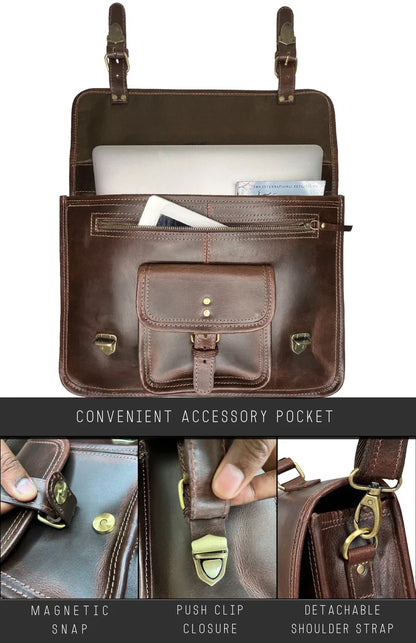 Leather Shoulder Bag