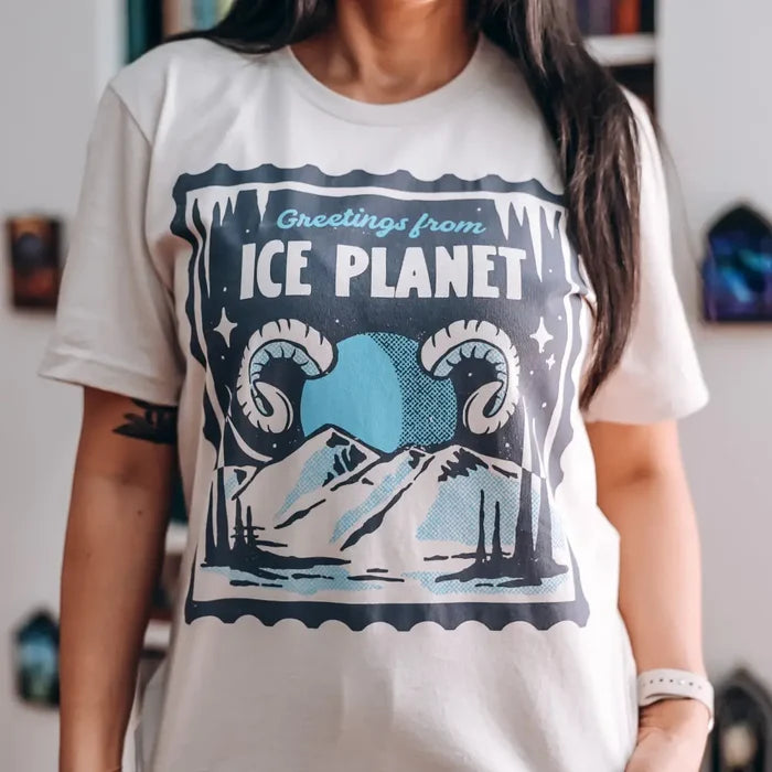 Ice Planet Barbarian Inspired Tee Shirt