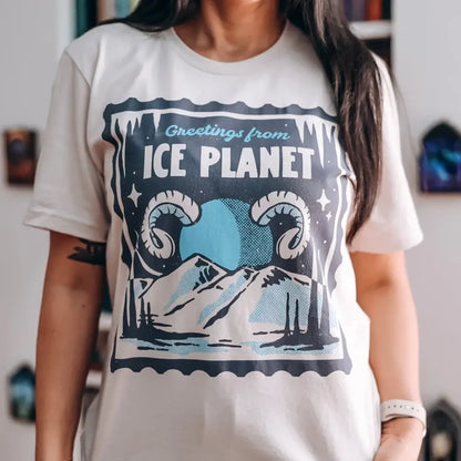 Ice Planet Barbarian Inspired Tee Shirt