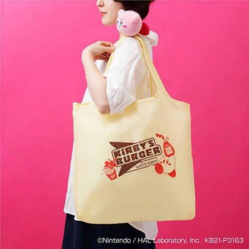 Ichiban Kuji- Kirby's Burger Marche bag & Plush Stuffed Kirby