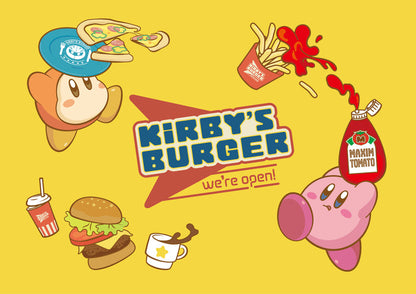 Ichiban Kuji- Kirby's Burger Marche bag & Plush Stuffed Kirby