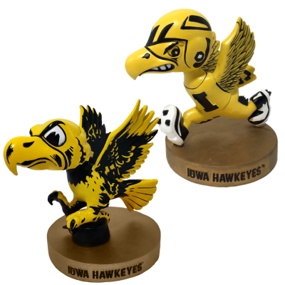 Iowa Hawkeyes Old School Bobbleheads