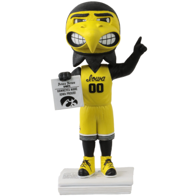Iowa Hawkeyes Women's Basketball 2022-23 Commemorative Season Bobblehead