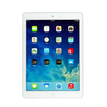 iPad Air 9.7" (1st Gen, 2013) 16GB - Silver (Wi-Fi + Cellular)