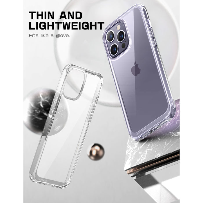 iPhone 14 Pro Max 6.7 inch Unicorn Beetle Style Slim Clear Case(open box)-Clear
