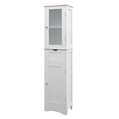 Jaime Freestanding Bathroom Linen Cabinet Canva Home