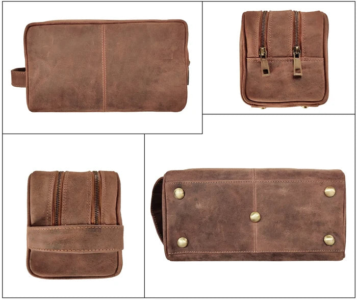 Leather Dopp Kit