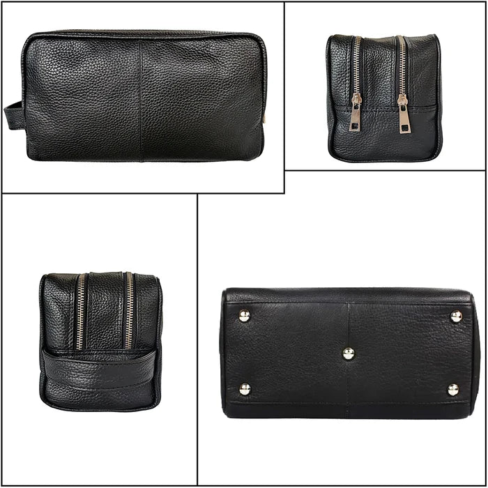 Leather Cosmetic Bag