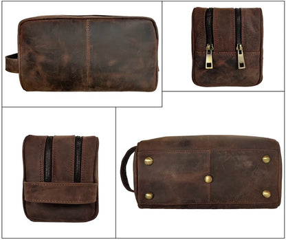 Leather Toiletry Bag