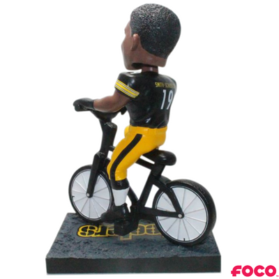 JuJu Smith-Schuster Pittsburgh Steelers Bike Bobblehead
