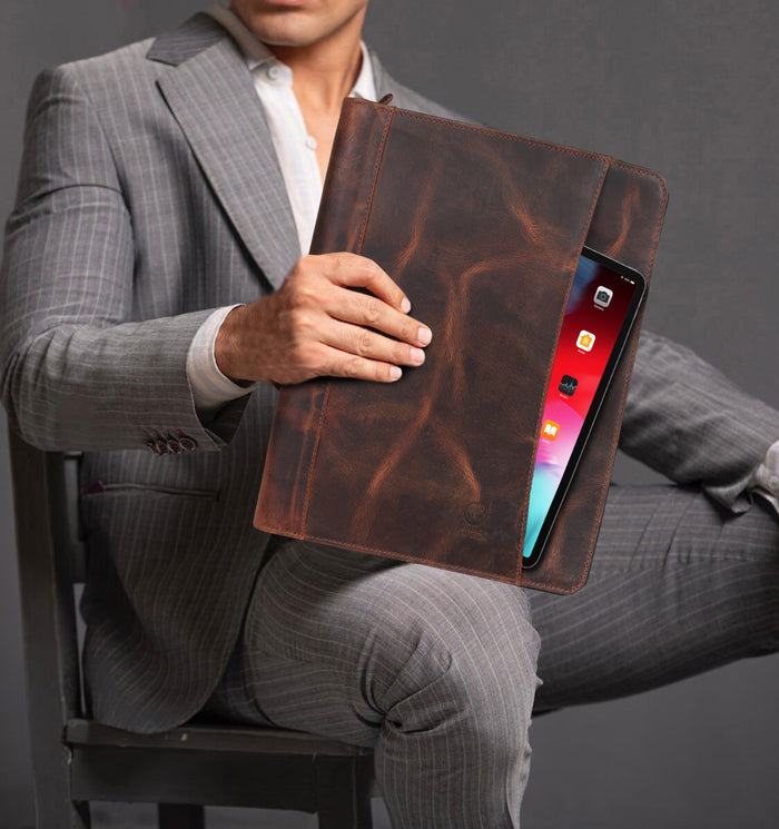 leather portfolio