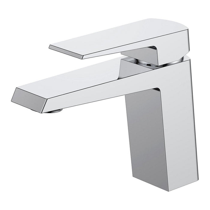 KubeBath Aqua Chiaro Single Lever Bathroom Vanity Faucet in Chrome (AFB11701) main image.