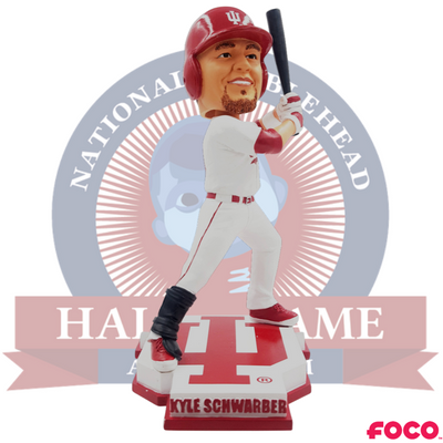 Kyle Schwarber Indiana Hoosiers Bobblehead (Presale) - National Bobblehead HOF Store
