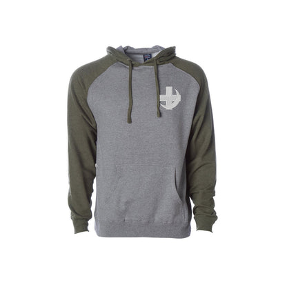 Lambda Chi Alpha Raglan Hooded Sweatshirt