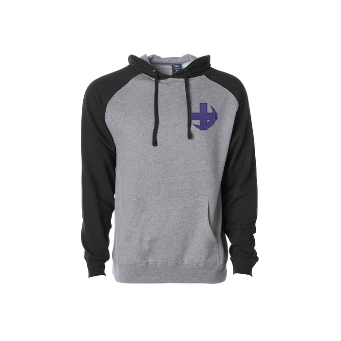 Lambda Chi Alpha Raglan Hooded Sweatshirt