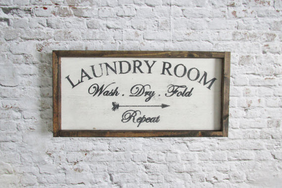 Laundry Room Sign