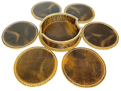 Leather Bar Coaster