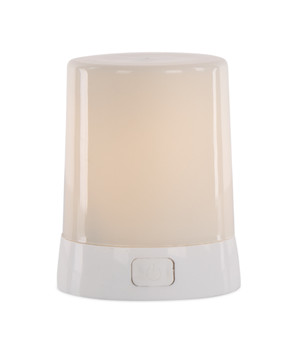 LED Flame Candle 2.5"H (white)