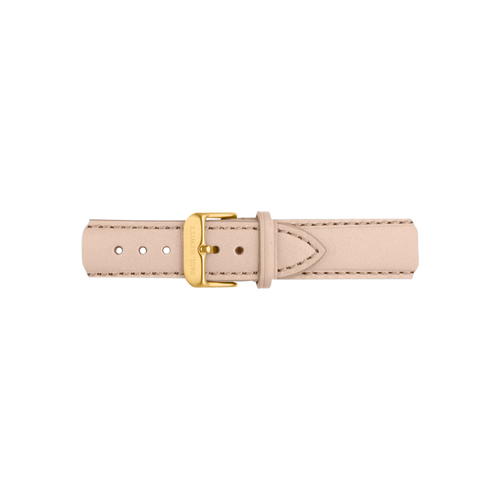 Leder Uhrenarmband Gold Hazelnut 20 mm