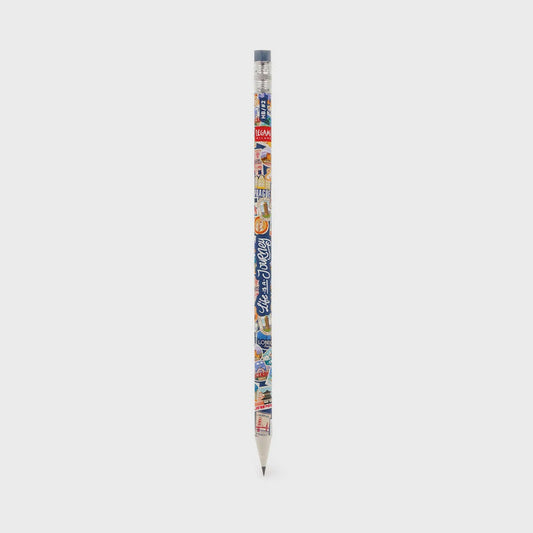 Legami I Used To Be A Newspaper Recycled Pencil - Travel