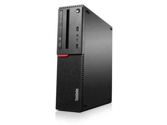 Lenovo ThinkCentre M700 SFF - 3.70GHz Core i3-6100 8GB DDR4 240GB SSD DVDRW Win 10 PRO Keyboard/Mouse - Grade A - Coretek Computers
