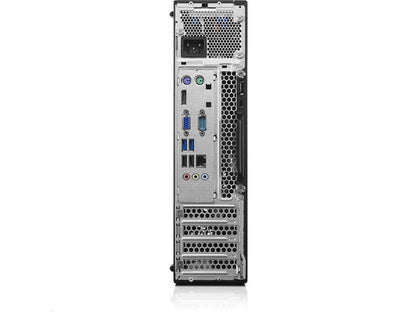 Lenovo ThinkCentre M700 SFF - 3.70GHz Core i3-6100 8GB DDR4 240GB SSD DVDRW Win 10 PRO Keyboard/Mouse - Grade A - Coretek Computers
