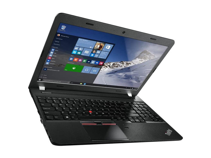 Lenovo ThinkPad E560 15.6" HD Laptop - Intel Core I5-6200U (upto 2.80 GHz), 16GB RAM, 256GB SSD, WebCam, DVDRW, Windows 10 Pro 64 bit