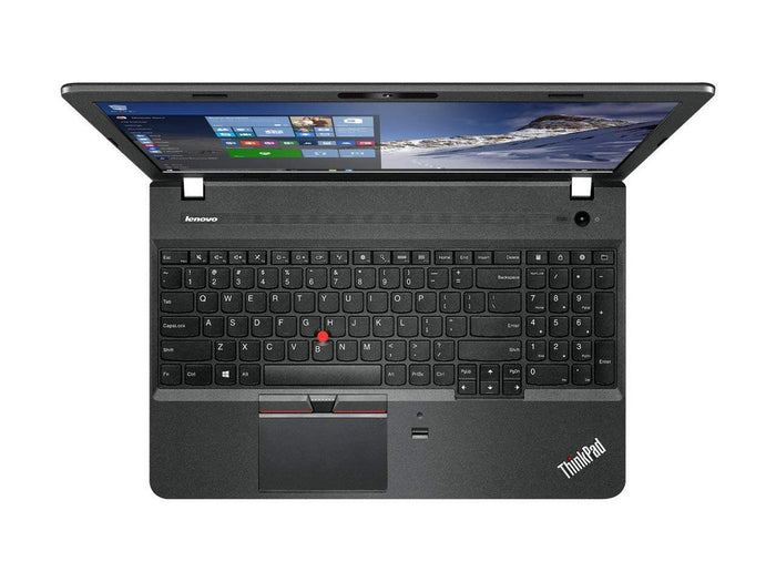 Lenovo ThinkPad E560 15.6" HD Laptop - Intel Core I5-6200U (upto 2.80 GHz), 16GB RAM, 256GB SSD, WebCam, DVDRW, Windows 10 Pro 64 bit