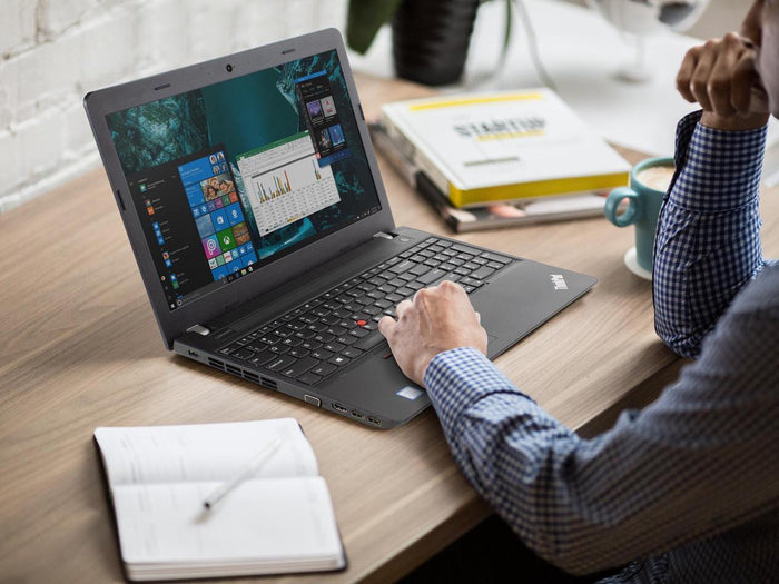 Lenovo ThinkPad E570 15.6" FHD Laptop - Intel Core i5-6200U 8GB RAM 256GB SSD WebCam Win 10 Pro