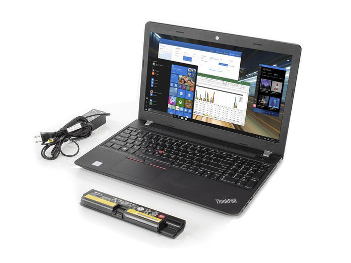 Lenovo ThinkPad E570 15.6" FHD Laptop - Intel Core i5-6200U 8GB RAM 256GB SSD WebCam Win 10 Pro