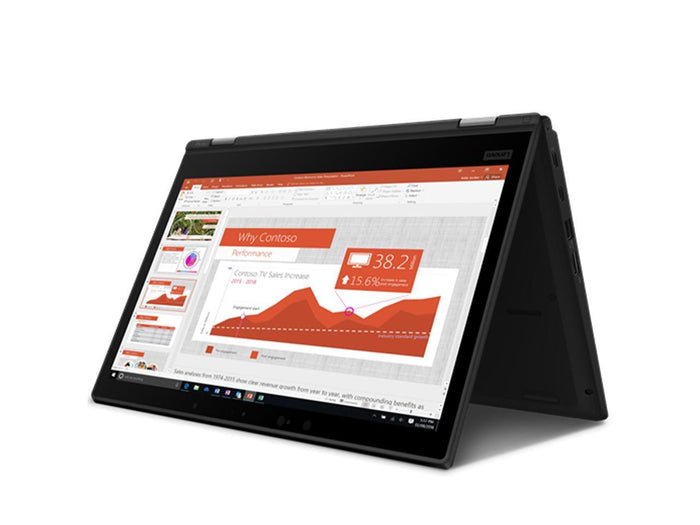 Lenovo ThinkPad L390 Yoga 2-in-1 Laptop 13.3" IPS FHD Touch Intel Core i3-8145U 8GB RAM 128GB SSD Win 11 Pro - Coretek Computers