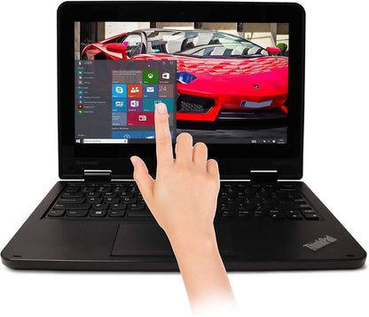 Lenovo ThinkPad Yoga 11e (4th Gen) Laptop - 11.6" Touchscreen, Intel N3450 Quad-Core Processor, 4GB RAM, 128GB SSD, WebCam, Windows 10 Pro