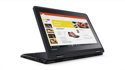 Lenovo ThinkPad Yoga 11e (4th Gen) Laptop - 11.6" Touchscreen, Intel N3450 Quad-Core Processor, 4GB RAM, 128GB SSD, WebCam, Windows 10 Pro