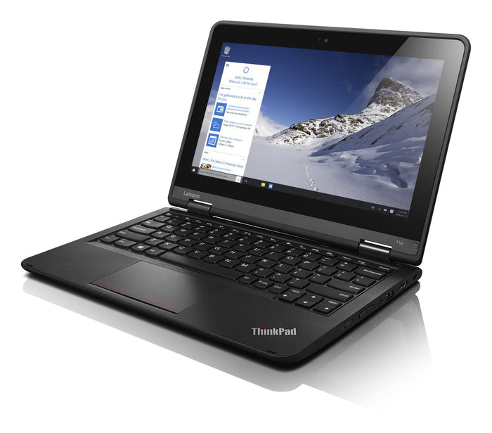 Lenovo ThinkPad Yoga 11e (4th Gen) Laptop - 11.6" Touchscreen, Intel N3450 Quad-Core Processor, 4GB RAM, 128GB SSD, WebCam, Windows 10 Pro