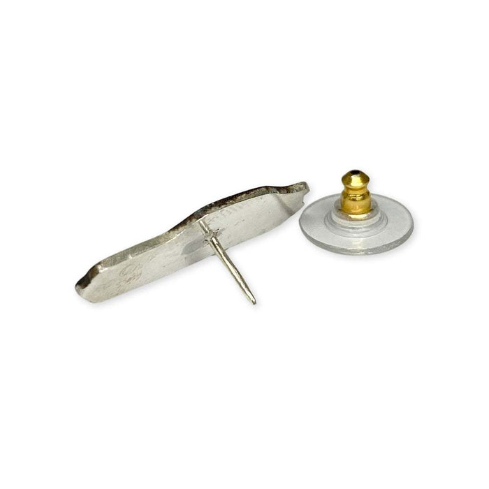 Lesunja Pin Silver Porsche Engraving