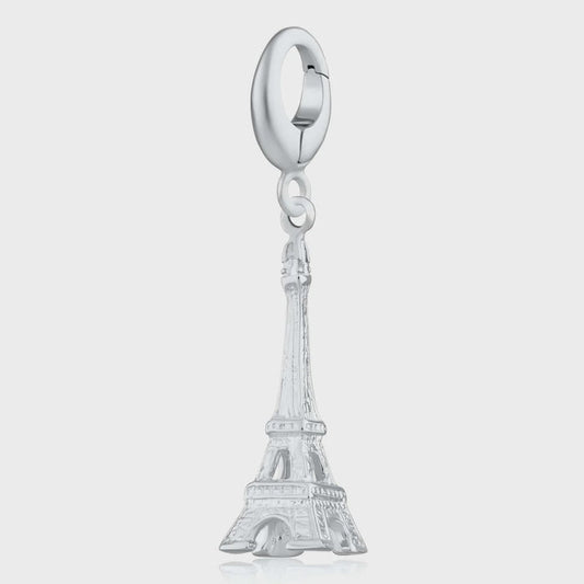 Lily Charmed Silver Eiffel Tower Charm