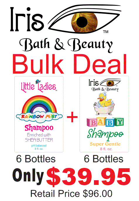 Little Ladies Shampoo & Baby Shampoo Set 12 Bottles